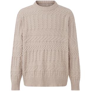 CHINISM丨雪尼尔纱线柔软圆领毛衣男冬季复古半高领针织衫上衣