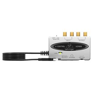 BEHRINGER/百灵达 UCA202免驱无损转换录音便携USB外置声卡桥接器