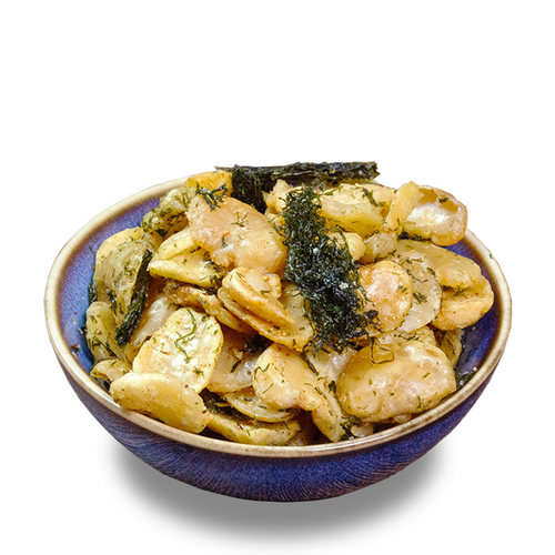 【一箱24罐】宁波特产建峰牌海苔豆瓣兰花豆罐头香酥苔条蚕豆炒货