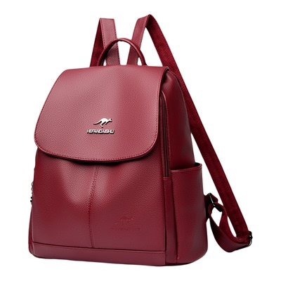 袋鼠旅游背包女包双肩包大容量潮