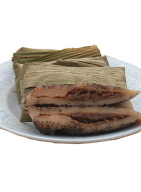 恭城油茶小吃狗舌粑糍粑粽叶