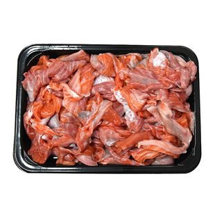批发商用新鲜冷冻进口三文鱼红肌肉 皮下组织褐色肉 烤煎宠物粮