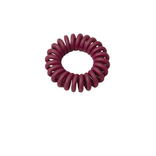 电话线发圈女小号磨砂扎头发头绳2025年新款电线橡胶圈韩版发绳细