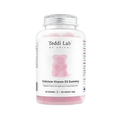 Unichi南非醉茄小熊提高代谢 女士复合维生素小熊软糖teddilab