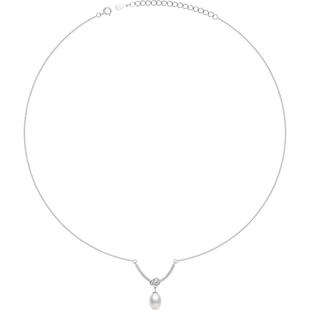 从爱之名沧海遗珠珍珠项链女简约通勤淡水珍珠2026新款百搭锁骨链