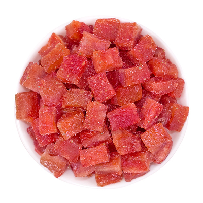 果脯草莓丁粒碎草莓干雪花酥烘焙