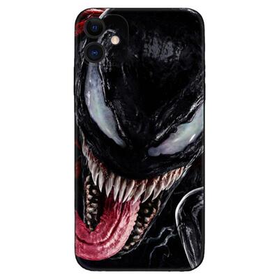 苹果软胶欧美磨砂异形毒液漫威