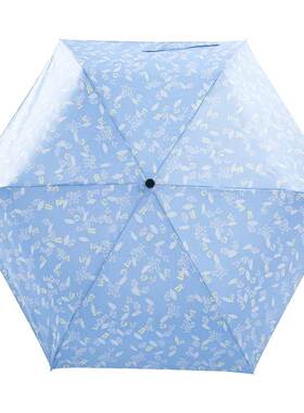 日本mabu品牌三折手动轻质晴雨伞