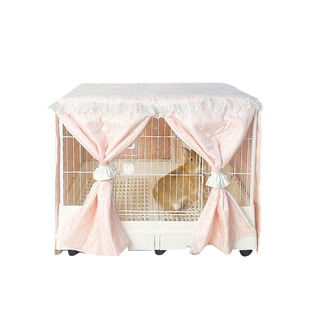 达洋兔笼81pro保暖防风罩奶油色兔子窝加厚保暖罩子保暖罩挡风罩