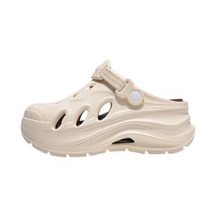 新卡伦洞洞鞋女款外穿增高8CM办公室新款夏季凉拖鞋女防滑沙滩鞋