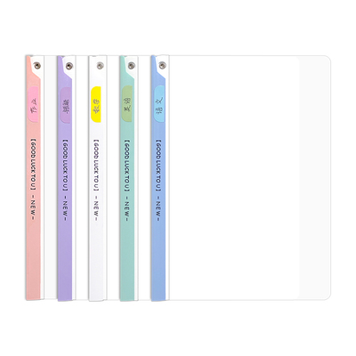 旋转拉杆夹文件夹试卷夹抽杆