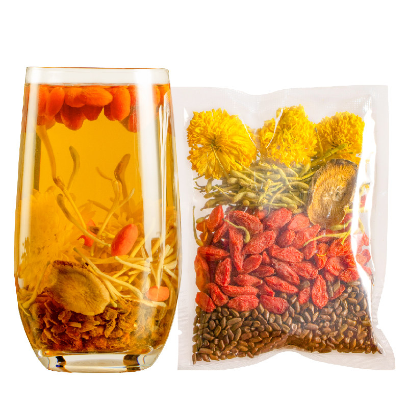 四季畅销养生茶菊花决明子牛蒡茶