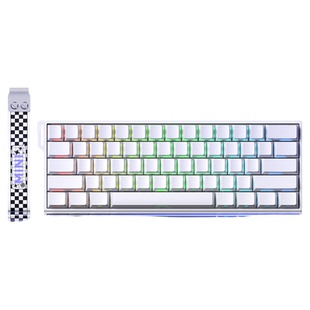 AULA狼蛛MINI60HE高性能三模磁轴键盘电竞游戏三角洲行动FPS通用