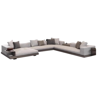 CONNERY康纳利沙发意式极简进口原版棉麻沙发高端大平层沙发组合