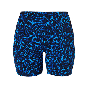 SweatyBetty Power印花热力裤6英寸健身紧身骑行短裤女SB4822AP R