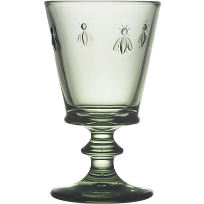 法国复古绿色红酒礼盒玻璃水杯