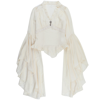 宫廷风衬衫女万圣节亚文化套装