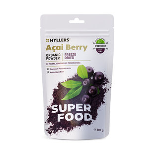 临期9月 芬兰Hyllers acai冻干巴西莓粉无添加糖有机超级食物粉