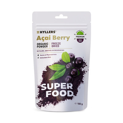 芬兰Hyllers有机冻干巴西莓粉