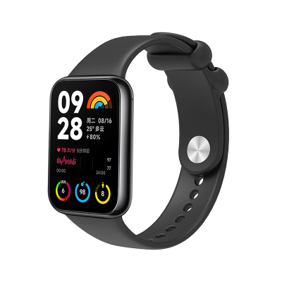 适用小米手环8pro新款液态硅胶表带9pro夏天高级感时尚红米watch5腕带redmiwatch智能配件男女生非原装替换带