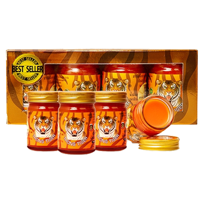泰国金老虎膏thongtiger加强版老虎油止痛跌打损伤原装正品进口R
