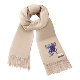 任天堂精灵宝可梦周边灵幽马联名周边围巾男秋冬保暖围脖休闲披肩