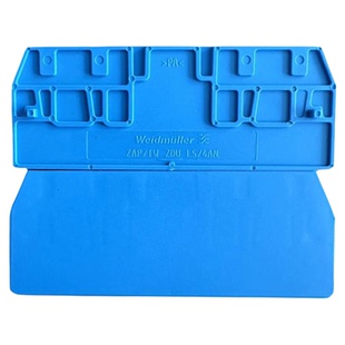 ZAP/TW ZDU1.5/4AN BL 魏德米勒挡片 一进三出端子挡板1776100000