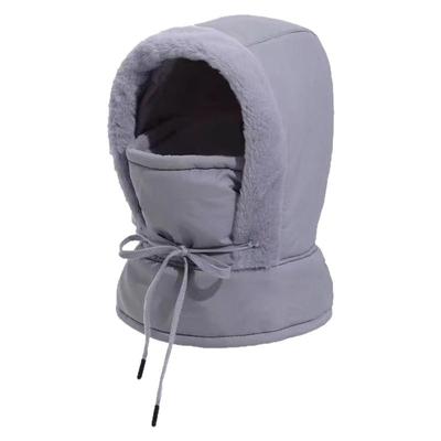 冬季骑车保暖帽子女护耳加绒加厚