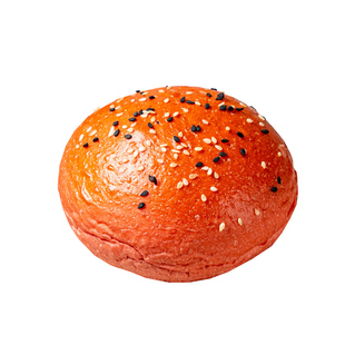 迷你汉堡胚网红mini小汉堡包面包胚黑色坯半成品商用烘焙早餐食材