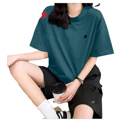 特步运动套装女夏季新款宽松显瘦透气健身服正品跑步锻炼短袖短裤