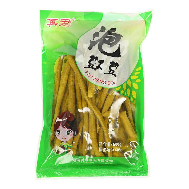 湖南正宗酸豆角袋装独立小包装泡缸豆下饭菜泡菜酸缸豆商用批发
