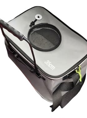 车载猫砂盆便携式旅行猫厕所防外溅小猫外出车用大号折叠加高宠物