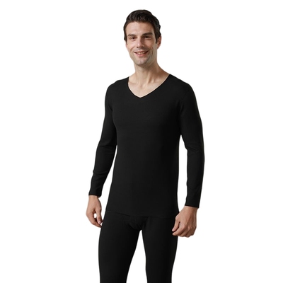 雪中飞舒适圆领保暖内衣情侣