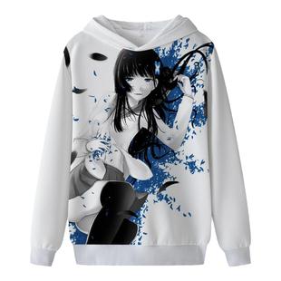 秋冬季散华礼弥痛衣卫衣二次元定制上衣卡通连帽外套宽松青少年装