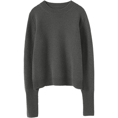 启超高端100%纯山羊绒衫