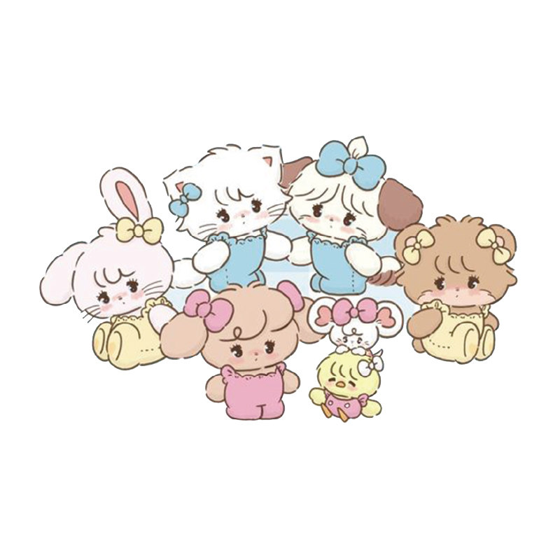 手账贴纸卡通动画MIKKO粘贴画