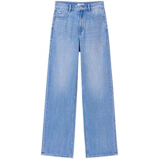 Miss Sixty2025春夏牛仔裤莱赛尔复古洗水休闲直筒裤梨形身材显瘦