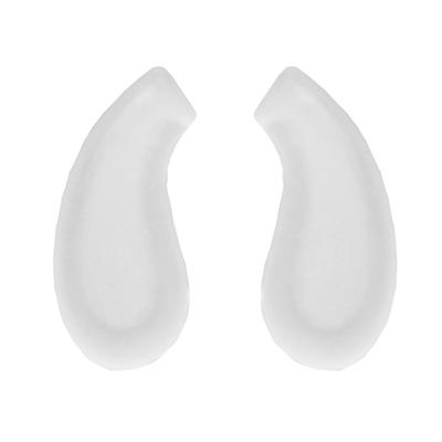 近视眼镜鼻托马鞍硅胶套弯插托叶