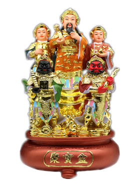 树脂供奉摆件财神像包邮