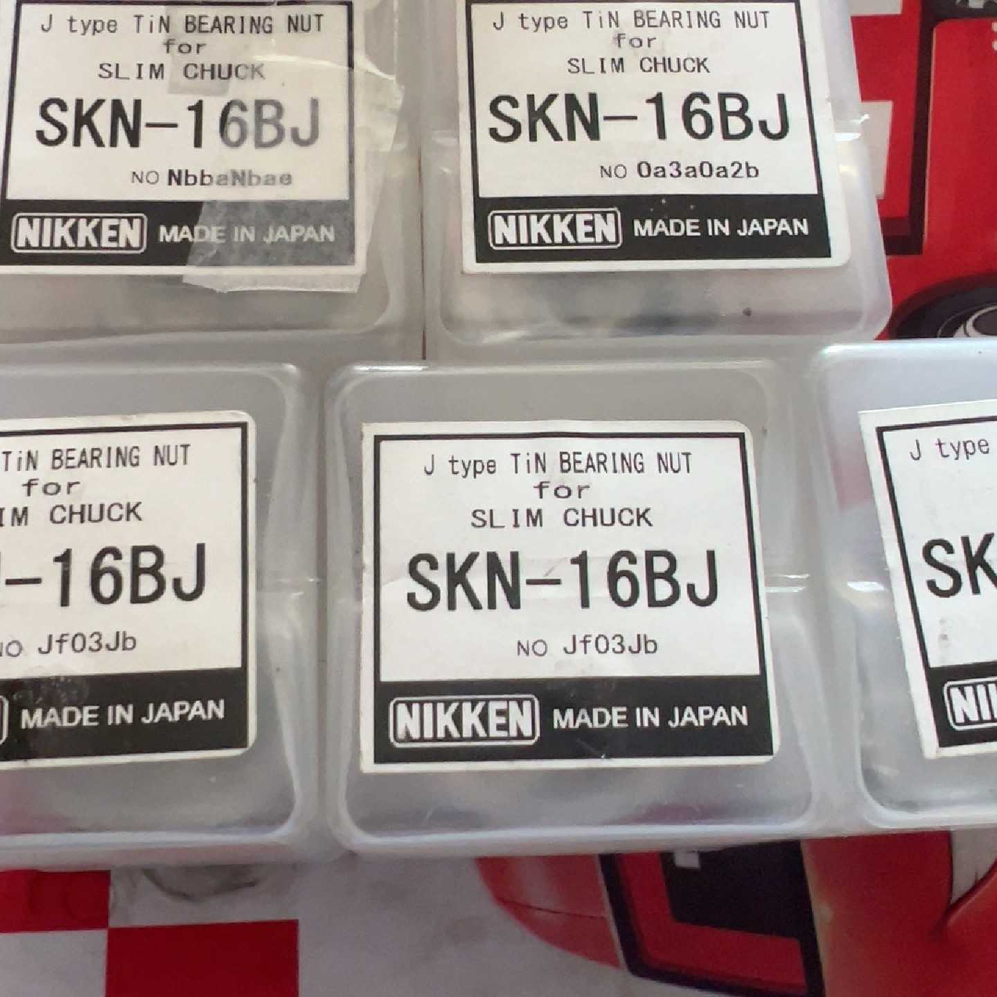 全新日本NIKKEN日研SKN-16BJ高精度刀柄螺母,日本