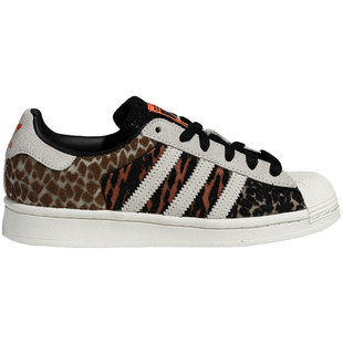Adidas/阿迪达斯正品三叶草板鞋女子金标贝壳头运动休闲鞋 FU7712