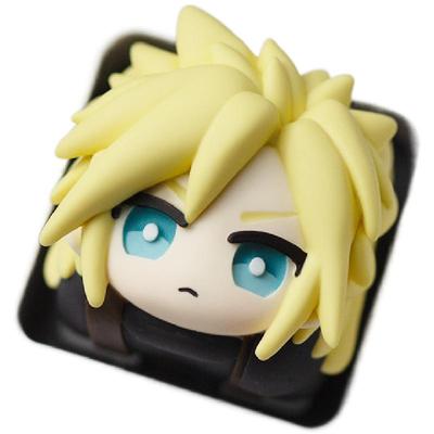 最终幻想7键帽克劳德萨菲罗斯个性树脂机械键盘单颗二次元键帽ESC