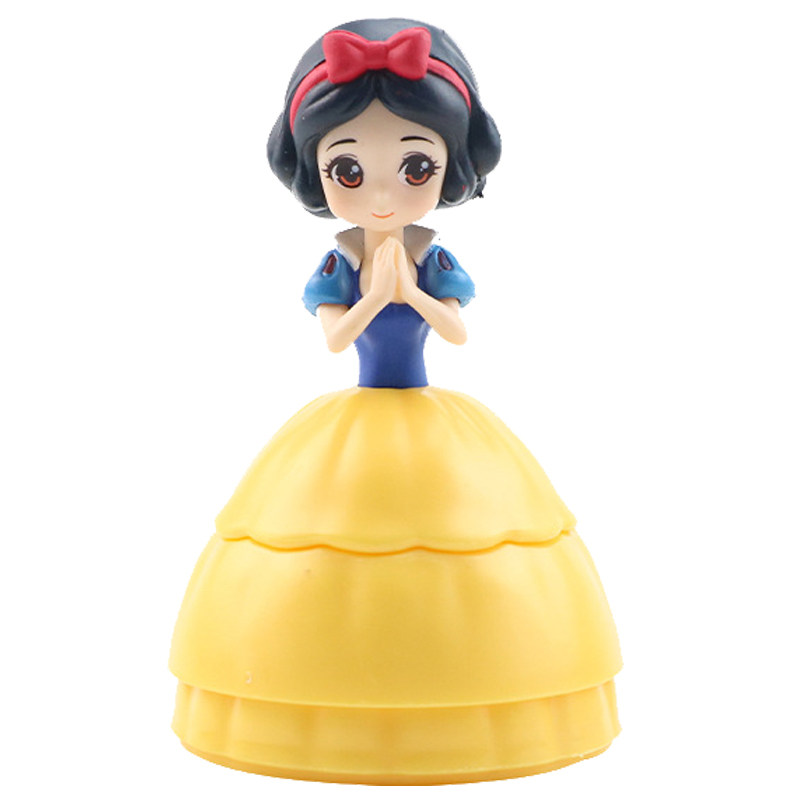 公主扭蛋球灰姑娘仙蒂瑞拉贝尔白雪娃娃机手办公仔玩具幼稚园礼物