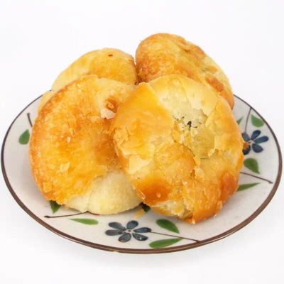 戴哥咸味香葱酥饼绿豆饼传统糕点