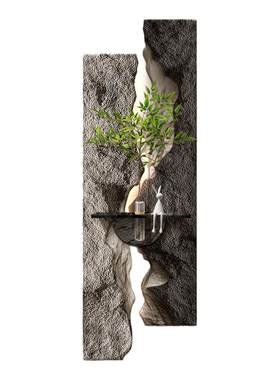 轻奢高级感水培绿植玄关装