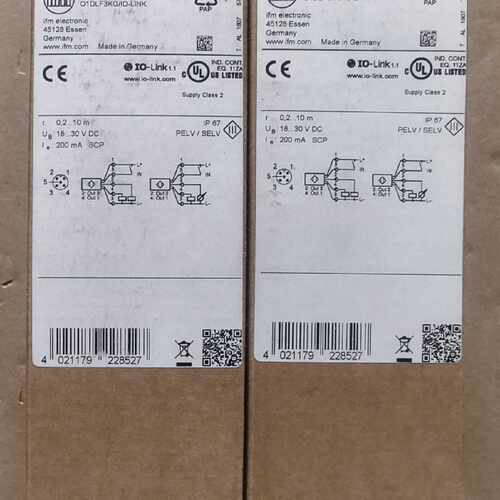 议价易福门ifm激光测距感测器 O1D105 型号O1DLF3KG/IO-LINK 原装