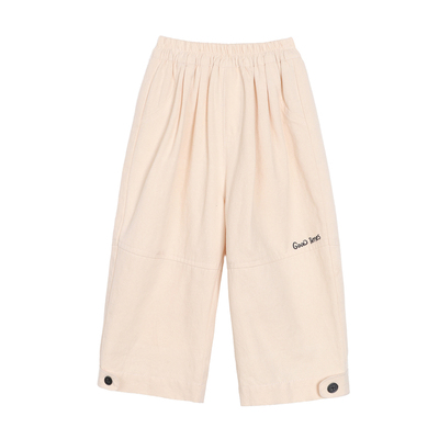 小O爸男婴童 宝宝裤子日系简约春装2026新款婴儿百搭灯笼裤