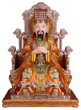玉帝王母神像树脂供奉摆件