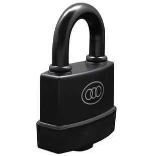 三环锁头防沙锁户外塑壳挂锁橡胶车位锁防雨锁挂锁防盗锁大门锁扣