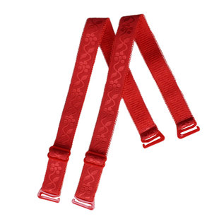 无磁无铁弹力肩带 防滑防过敏加宽内衣文胸带 过安检门塑料扣带子